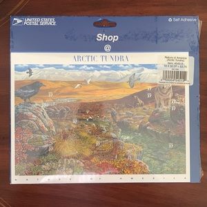 SEALED - Unused and sealed Nature of America, Arctic Tundra Stamp series.